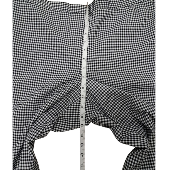 NWT Alfred Dunner Womens Classic Fit Capri Size 14 Black and White with Pockets - Picture 5 of 8